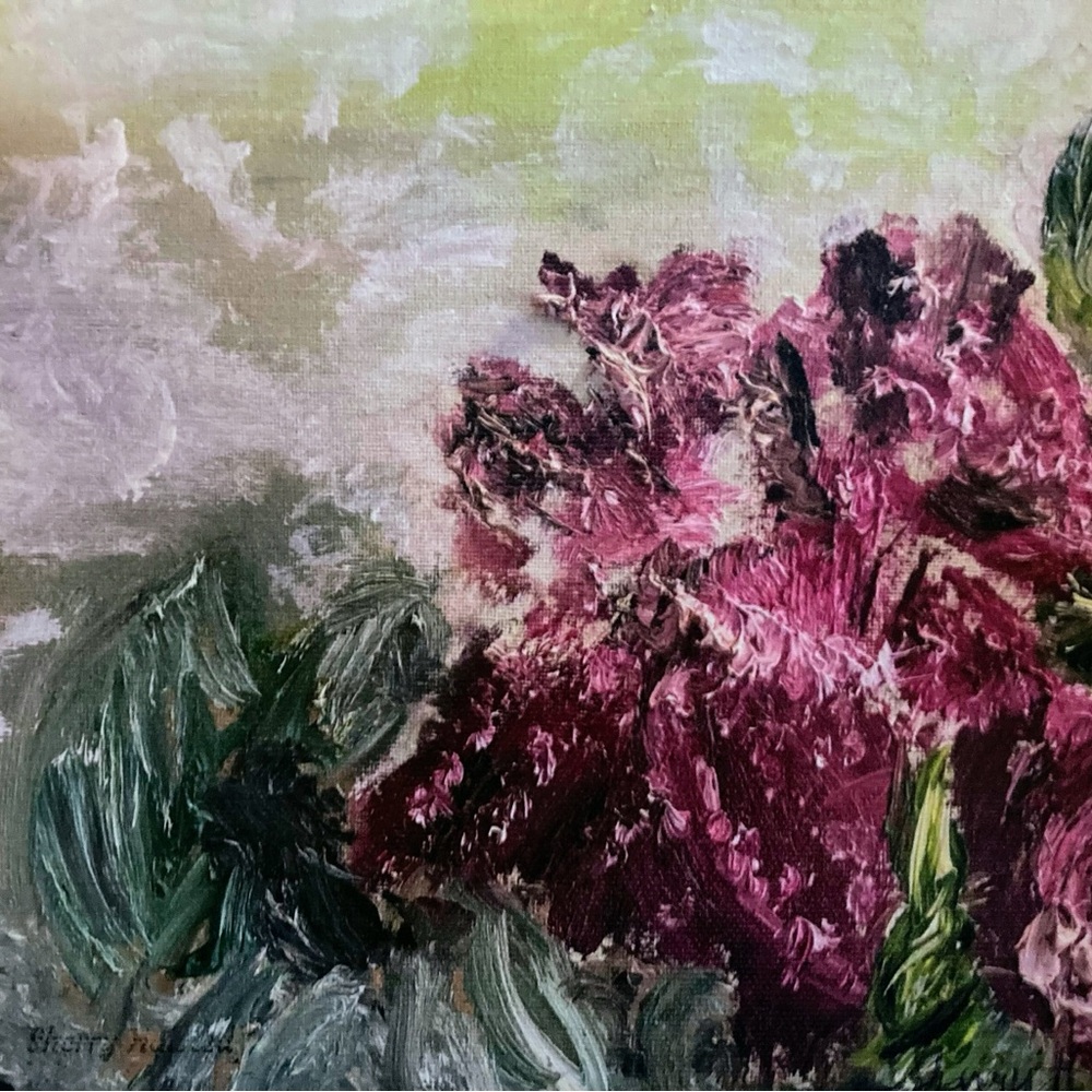 Canvas print of my original oil painting